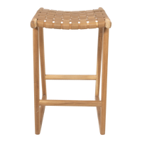 Bailey | Kitchen Stool Leather Sand