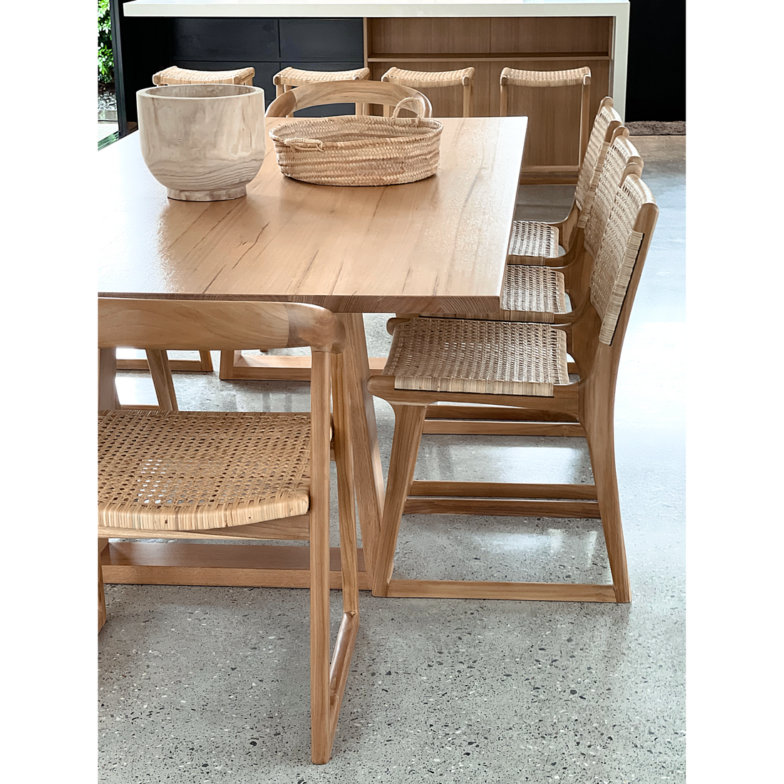 Daisy Dining Chair Rattan Natural