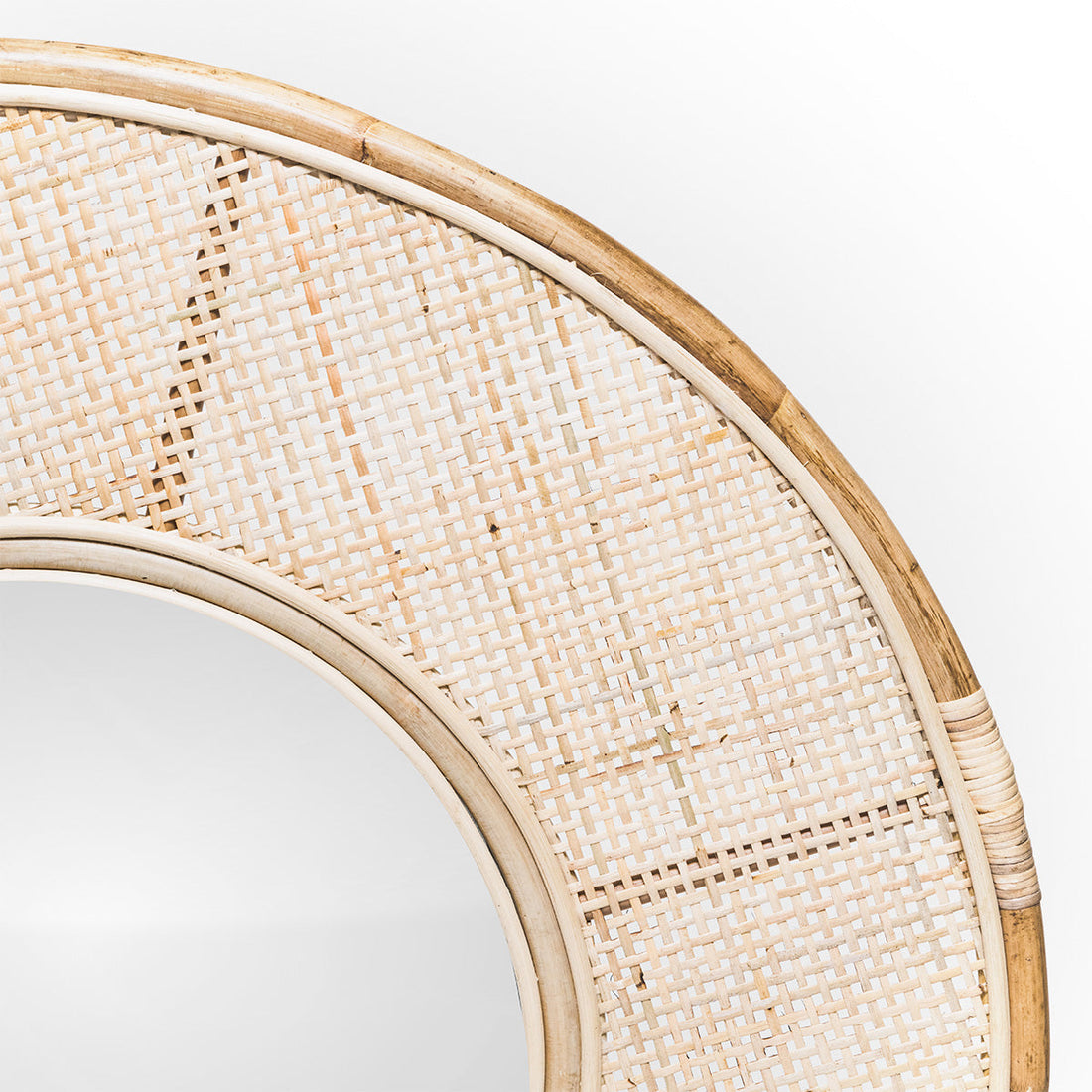 Alicia Mirror Rattan Natural