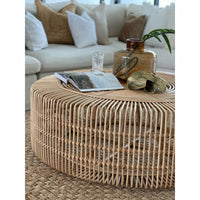 Monique | Coffee Table Rattan Natural