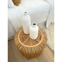 Moni Side Table Rattan Natural