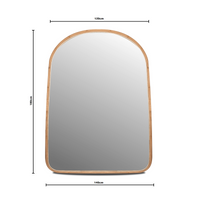 Ava | Mirror Rattan Natural