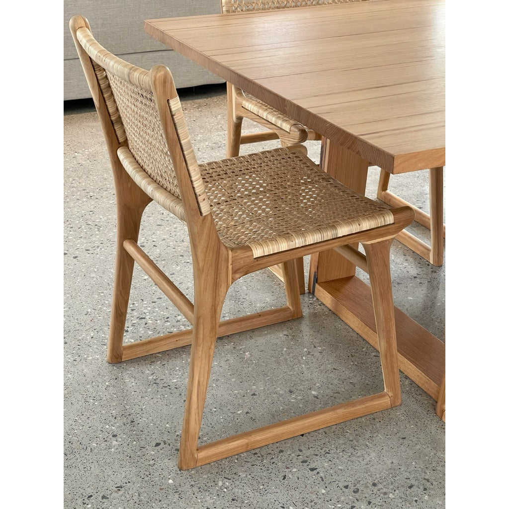 Daisy Dining Chair Rattan Natural