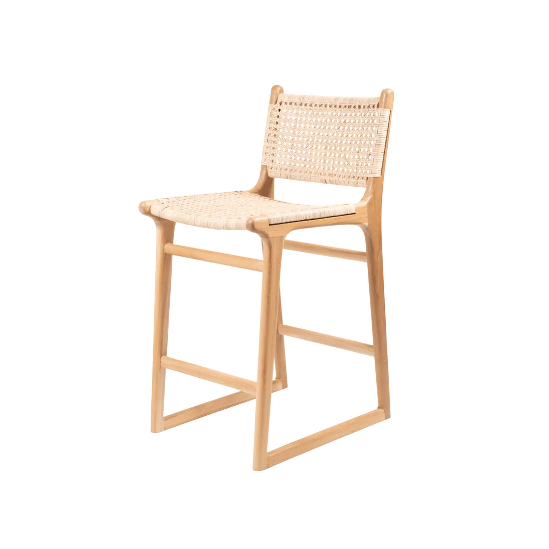 Daisy | Kitchen Stool Rattan Natural