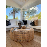 Monique | Coffee Table Rattan Natural