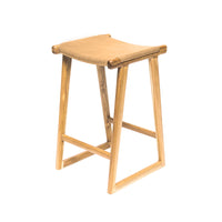 Emma | Kitchen Stool Leather Sand