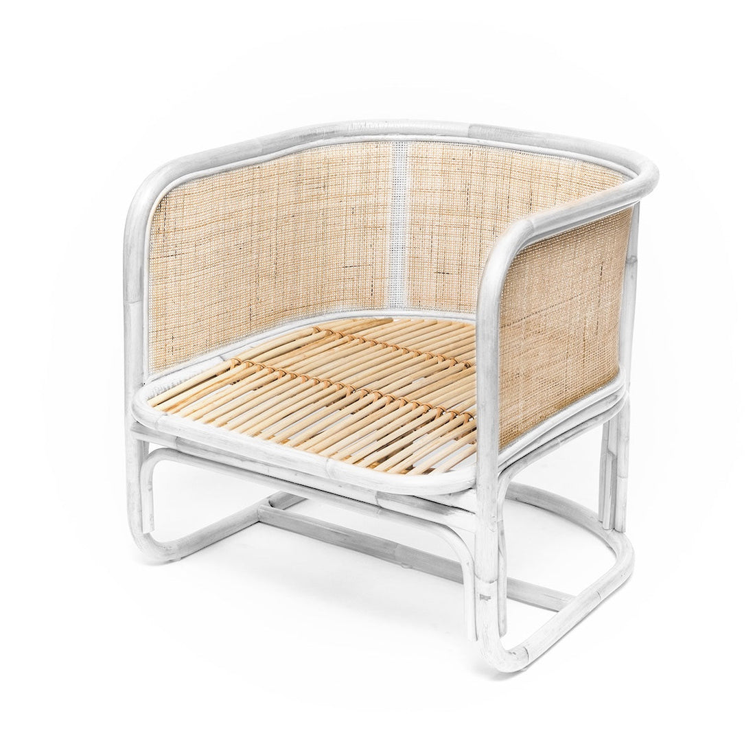 Evie | Occasional Chair Rattan White