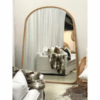 Ava Mirror Rattan Natural
