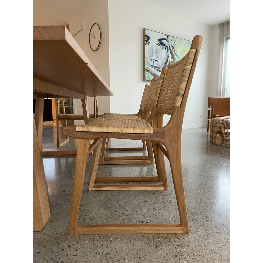 Daisy Dining Chair Rattan Natural