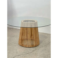 Delilah | Dining Table Rattan Natural