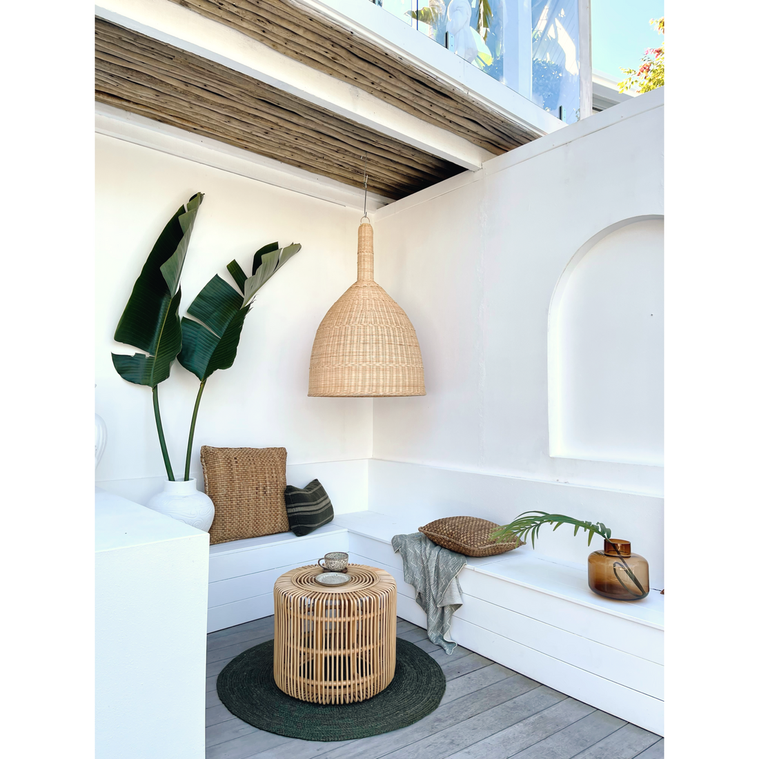 Summer | Pendant Rattan Natural