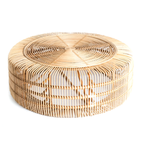 Monique | Coffee Table Rattan Natural