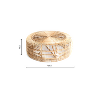 Monique | Coffee Table Rattan Natural