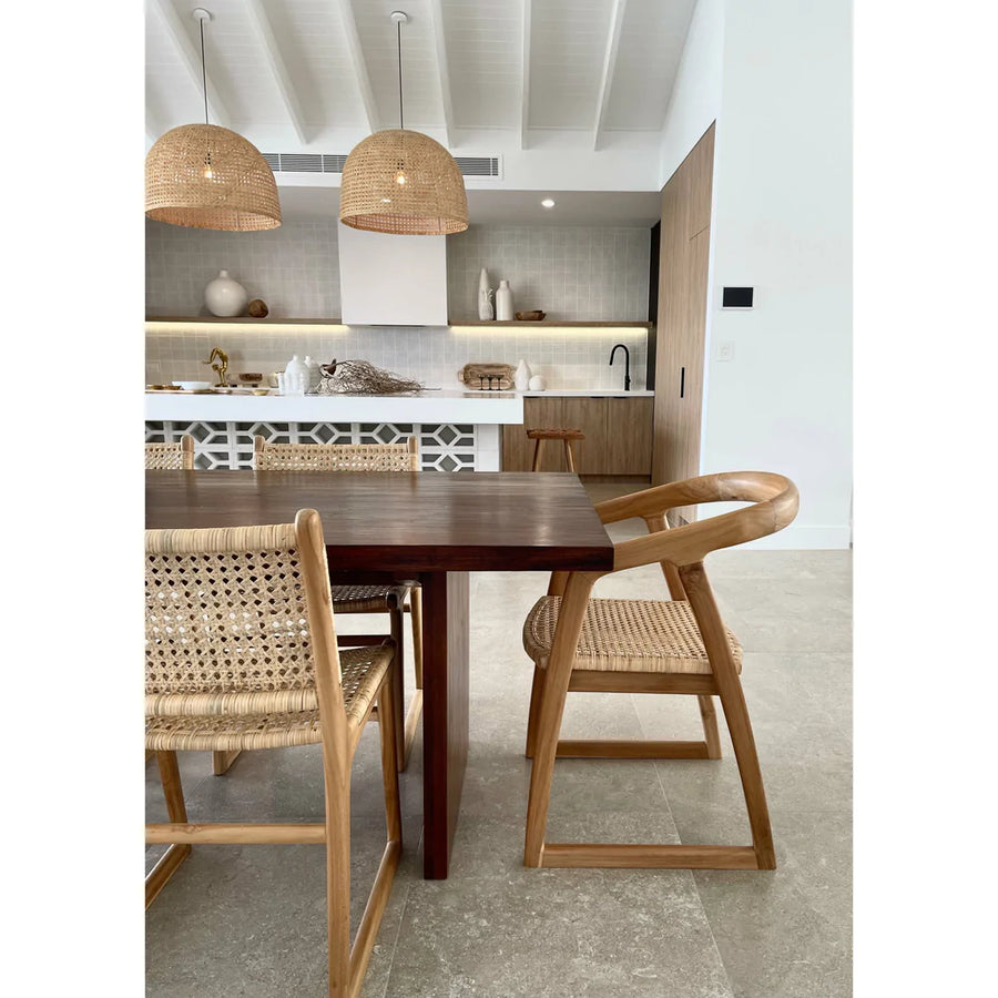 Mabel | Dining Chair Rattan Natural