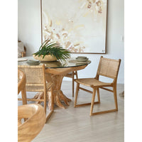 Daisy Dining Chair Rattan Natural