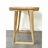 April Kitchen Stool Rattan Natural
