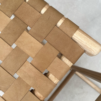 Bailey | Kitchen Stool Leather Sand