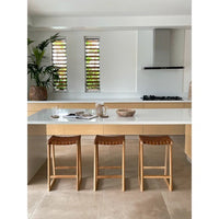 Bailey | Kitchen Stool Leather Tan