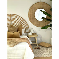 Alicia Mirror Rattan Natural