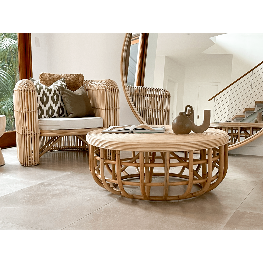 Quinn | Occasional Chair Rattan Natural