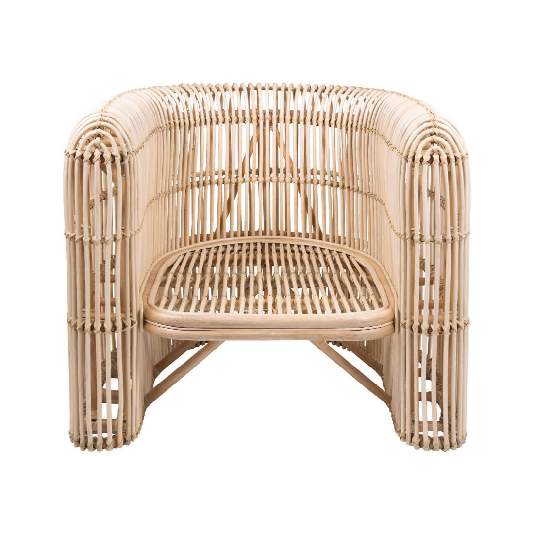 Natural Rattan Occasional Chair The Styling Republic The