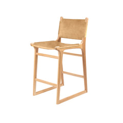 Daisy | Kitchen Stool Leather Sand