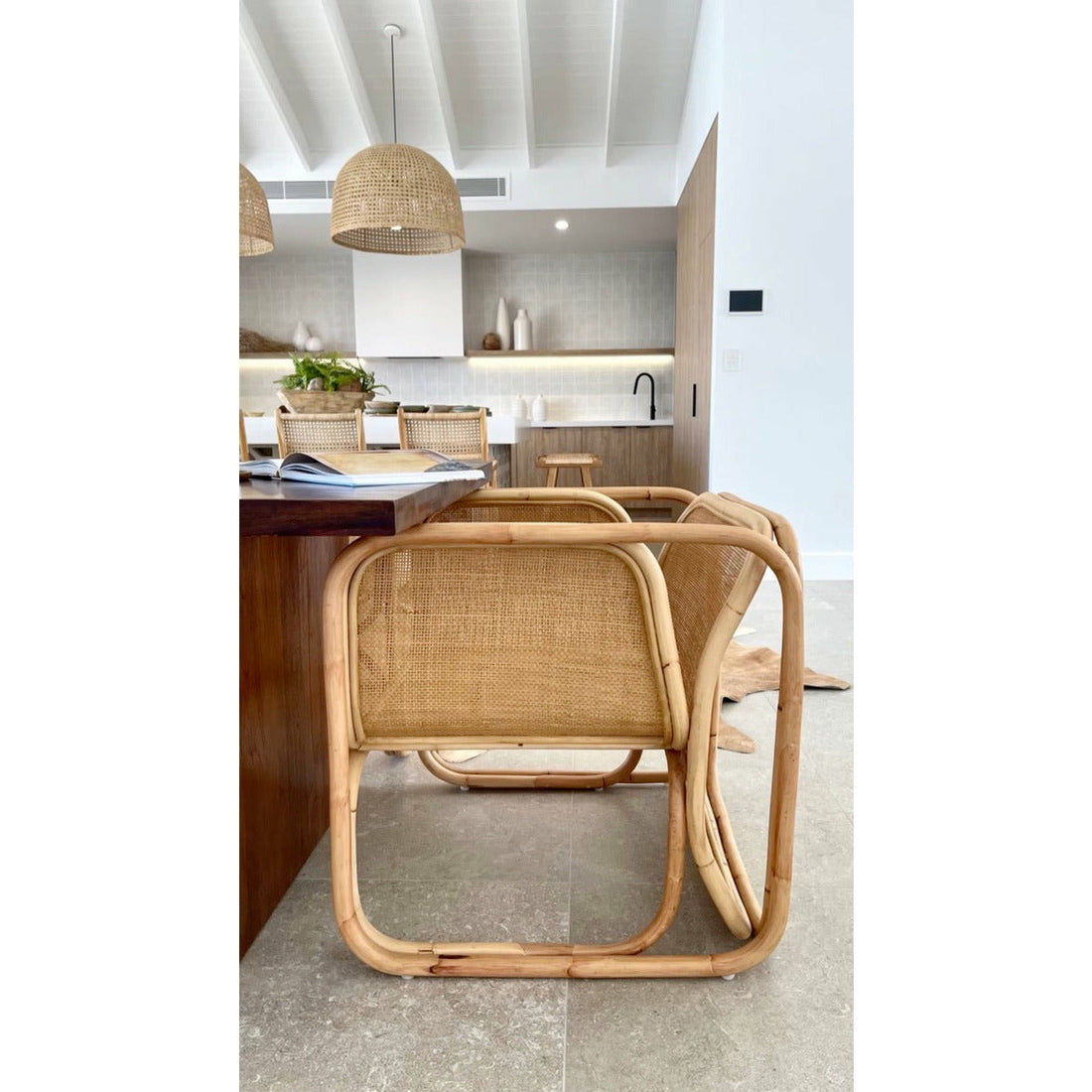 Sybella | Occasional Chair Rattan Natural